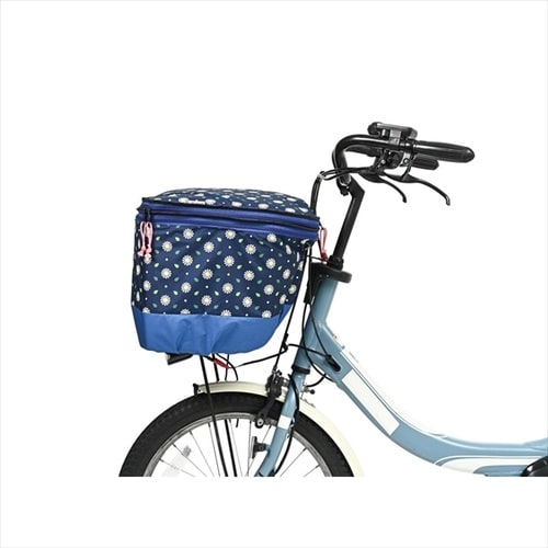 2段式前カゴカバーNVマーガレット柄