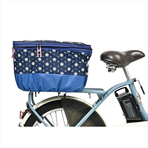 2段式後カゴカバーNVマーガレット柄