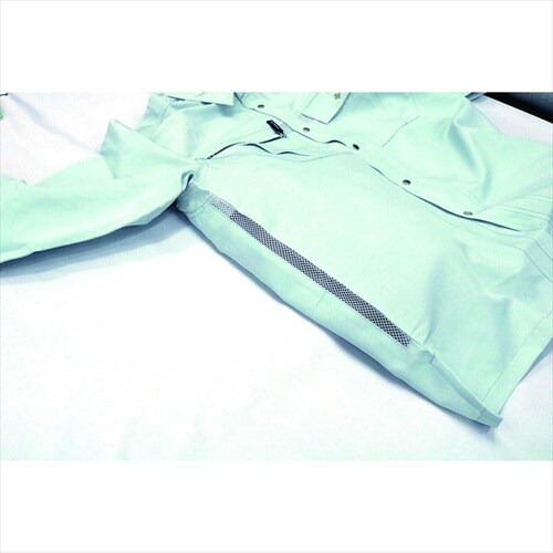 長袖シャツ 銀 M