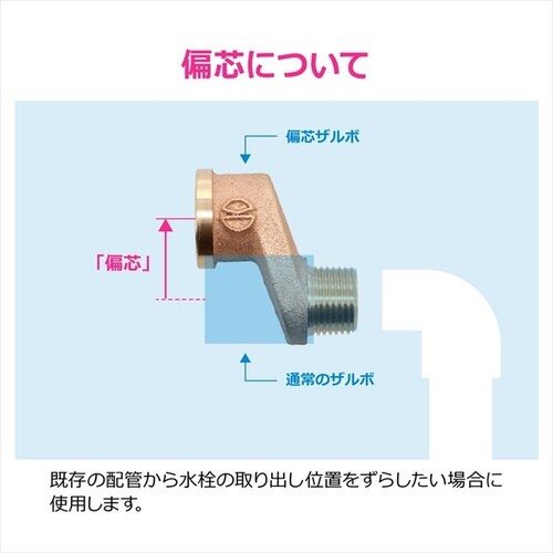 給水偏芯ソケット GA−JE038