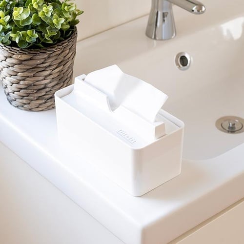 ペーパータオルホルダー 小々判用 WH