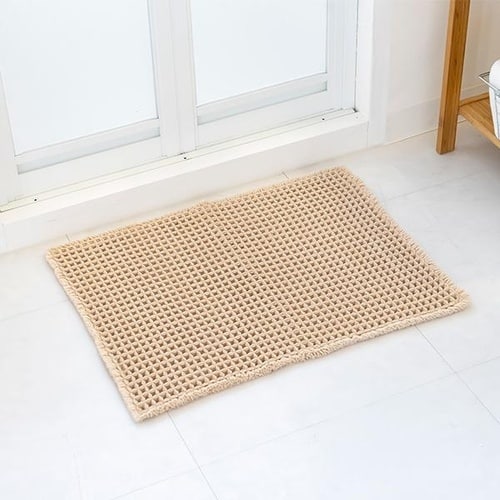 フワッフル 45x60 バスマット BE