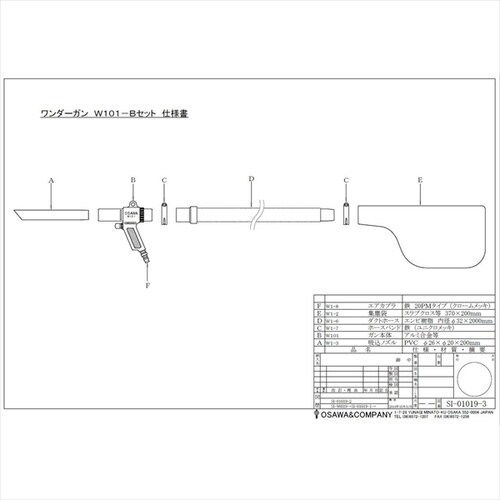 W101−B ワンダーガン・Bセット