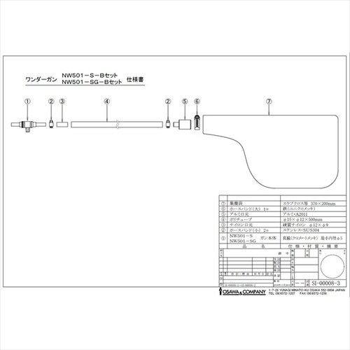 NW501−SG−B ミニタイプ・Bセット強力型