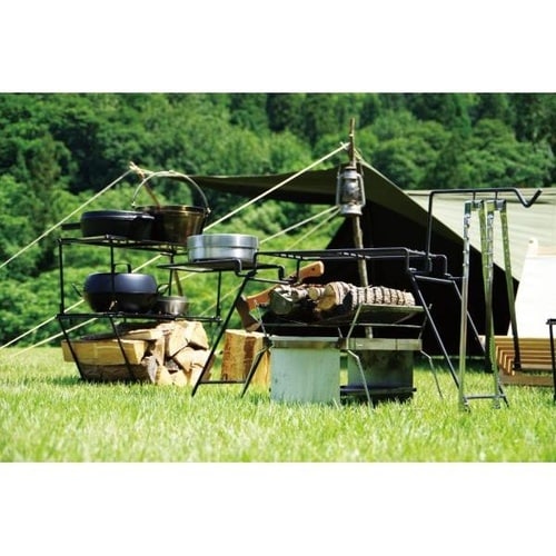 アイアン焚火スタンド