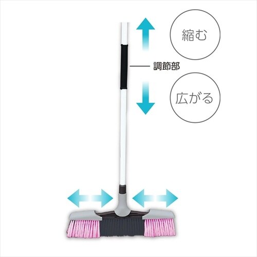幅のひろがるほうき