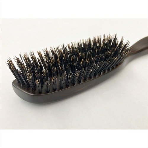 最高級猪毛黒檀ヘアブラシYブラシ 47031
