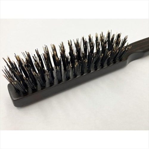 最高級猪毛黒檀ヘアブラシYブラシ 47032
