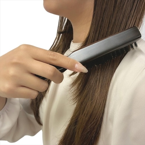 最高級猪毛黒檀ヘアブラシYブラシ 47032