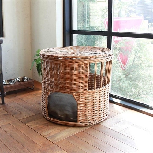 ねこハウスふた付バイジアラログ