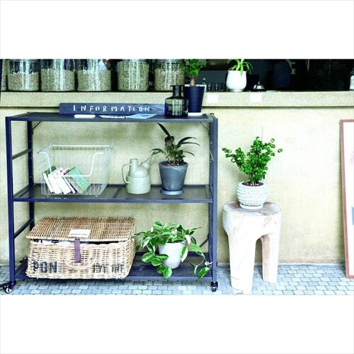 PGライトウエイト アイアンシェルフ3段