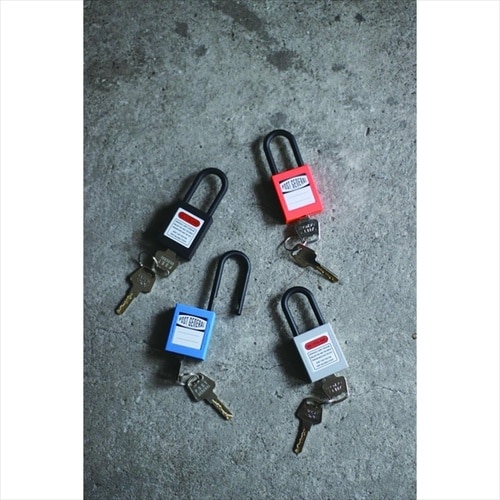 ナイロン南京錠 BK