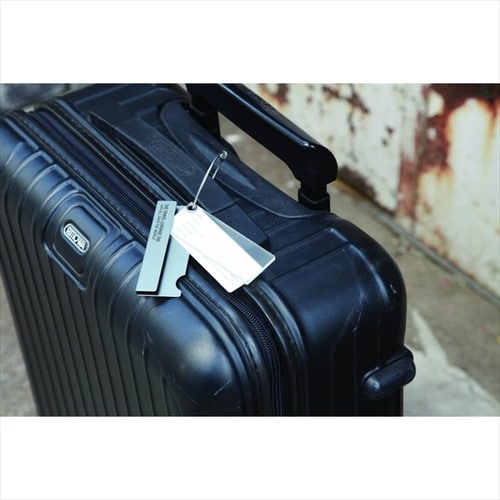 アルミナムトラベルラゲッジタグCGY