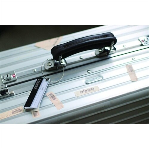 アルミナムトラベルラゲッジタグ BK