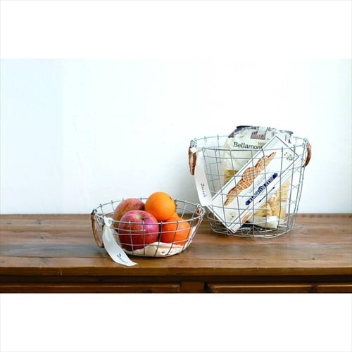 デュソール ラウンドバスケット ロー