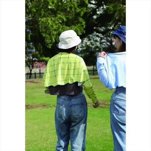 EB スリーブクールタオル チェック YE