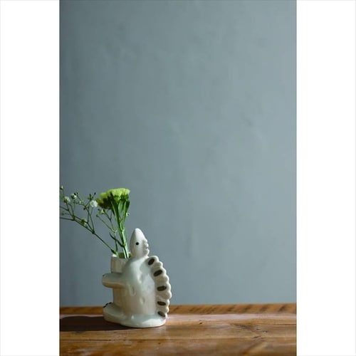 シナリー モチーフフラワーベース ステゴ