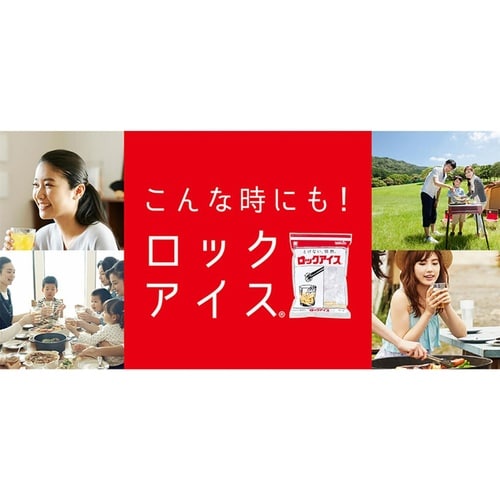 【冷凍】小久保製氷冷蔵 ロックアイス 1kg×1個