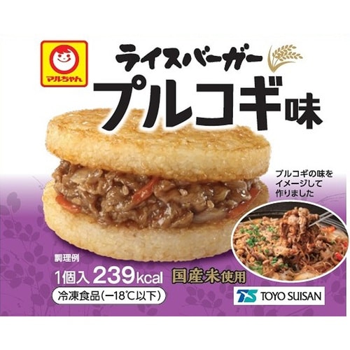 【冷凍】東ライスバーガープルコギ味120g×10