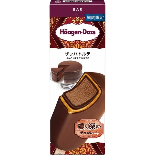 【冷凍】ハーゲンバーザッハトルテ74ml×5箱