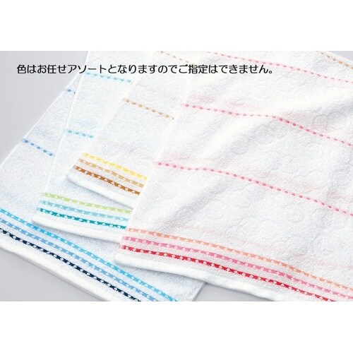 泡柄の粗品タオル 240個入(色込)