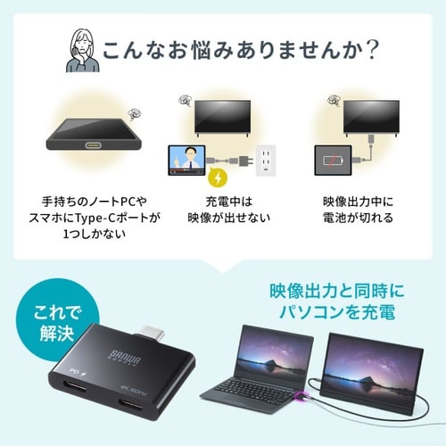 USB Type−C 拡張アダプタ