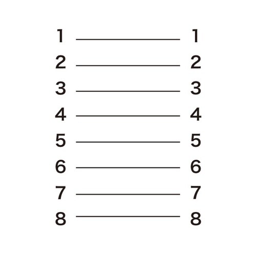 RJ−45中継アダプタ(Cat7・STP)