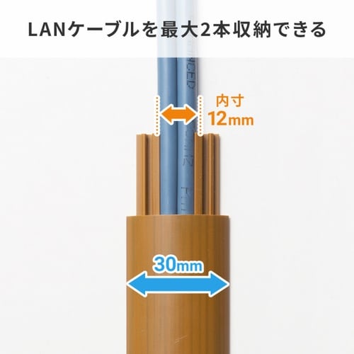床用ケーブルモール(幅30mm、長さ1m)