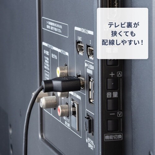 ハイスピードHDMIケーブル スリム&スモール