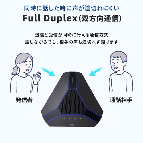 ワイヤレス会議スピーカーフォン(大人数向け)