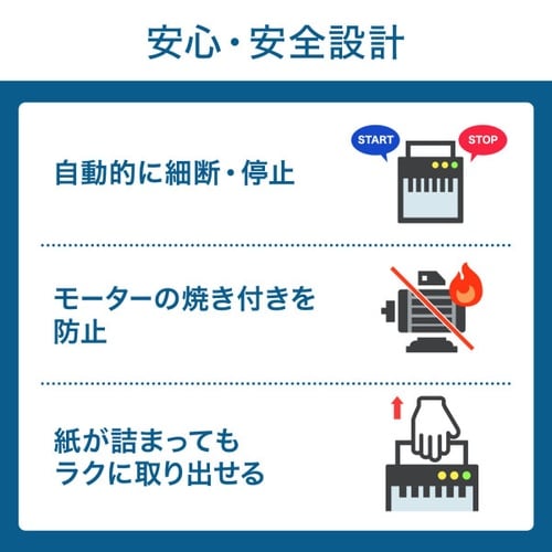 A3用紙対応 大容量マイクロカットシュレッダー