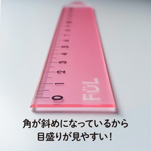FUL ペンシルーラー フルピンク×10