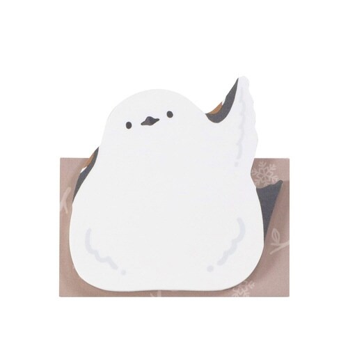 はーい!付箋(シマエナガ)×5