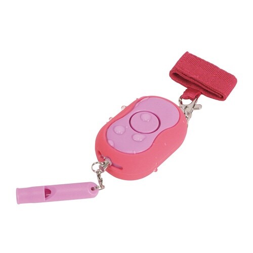 防水防犯アラーム(ピンク)×3