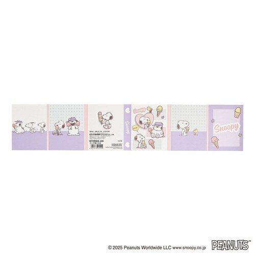 ブック型メモA×5