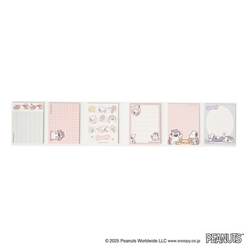 ブック型メモB×5