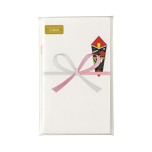 コットン祝円入袋真〆×10