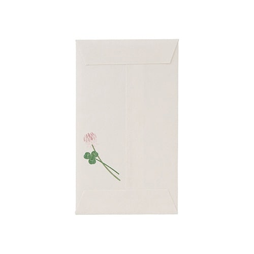 お花のぽち袋 クローバー×10