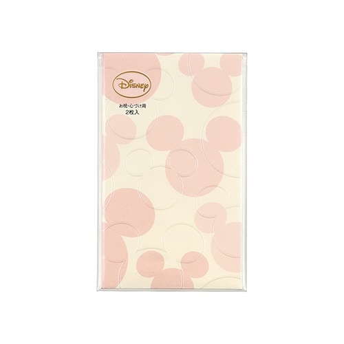 デザイン祝儀 ぽち袋 ミッキー 桃×10
