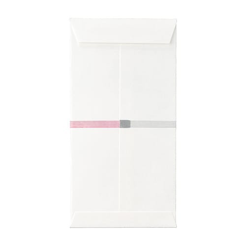 コットン祝万円袋花結のし無×10