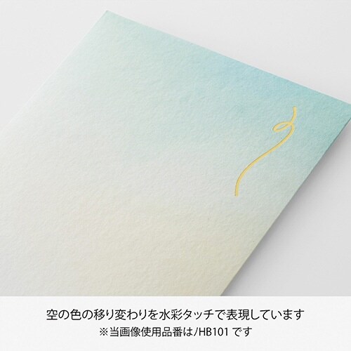 日々色のし袋 空色×5