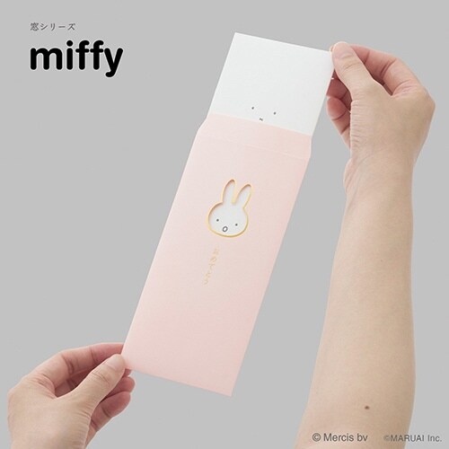 窓のし袋 カラーミッフィーおめでとう×10