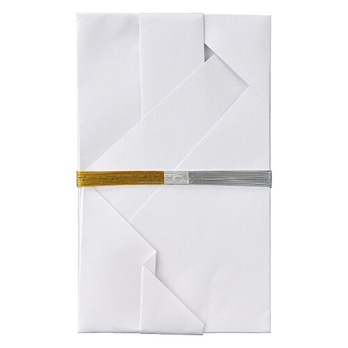 金銀10本結切 御結婚御祝短冊入 青×10