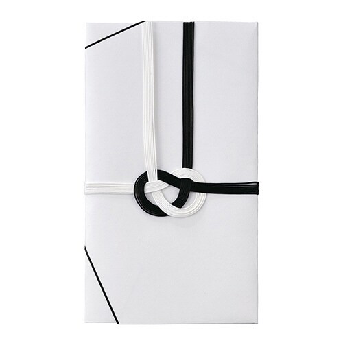 仏金封 黒白7本斜折 5枚パック×20