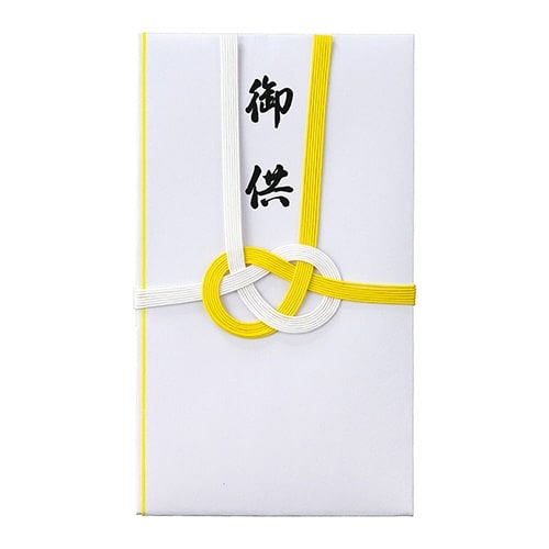 仏金封 黄白7本多当折 御供×20