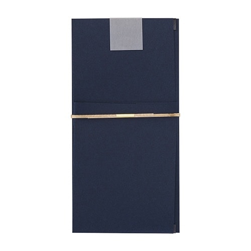 メンズスリム金封 ネイビー×5