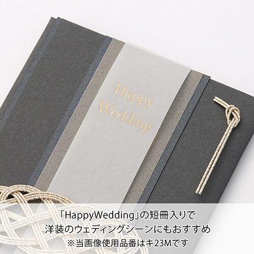 メンズスリム金封 ネイビー×5