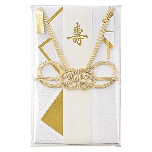 和しぐさ エンボス金封 大判総金寿×5