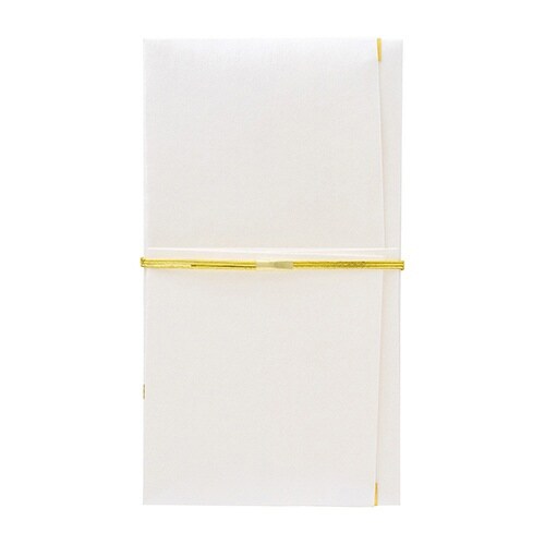 絹織金封 白×5