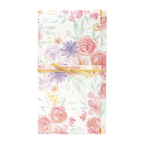 花柄御祝金封 ピンク×5